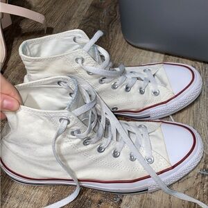White high top converse
